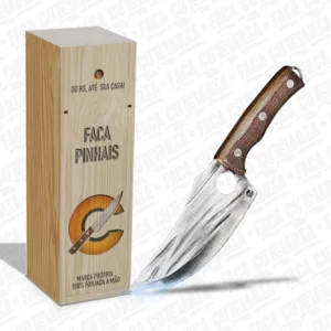 Faca Pinhais – Cutelaria Forjada Á Mão + Garantia