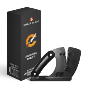 Afiador Duplo Chairotte Profissional Afia Fácil e Rápido