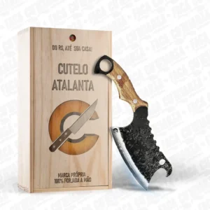 Cutelo Artesanal Atalanta – Cutelaria Forjada Á Mão + Garantia