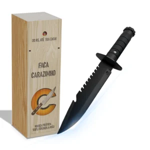 Mini Faca Carazinho – Cutelaria Forjada Á Mão + Garantia